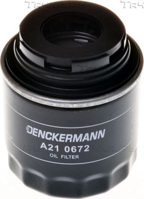 Масляный фильтр Denckermann для Volkswagen Golf Plus I 2007-2013. Артикул A210672