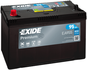 Аккумулятор Exide Premium *** для Mitsubishi Pajero II 1990-2000. Артикул EA955