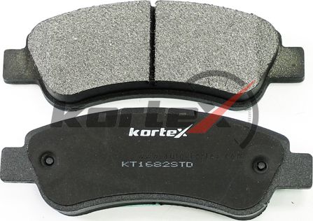 Колодки тормозные PSA/FIAT JUMPER/BOXER/DUCATO 06- зад. (Kortex). Артикул KT1682STD