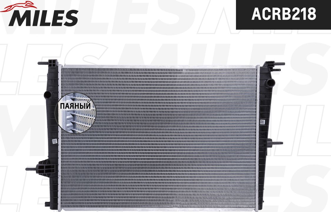 Радиатор охлаждения двигателя Miles (алюминий). Артикул ACRB218