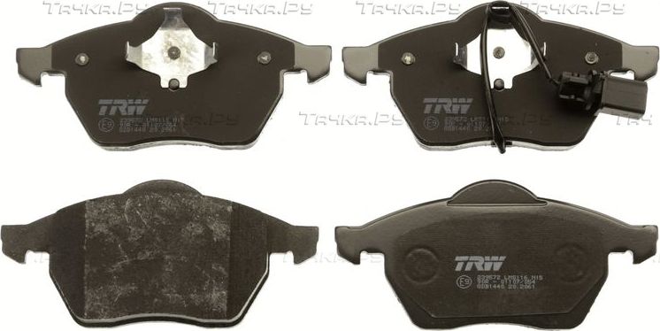 Тормозные колодки TRW COTEC. Артикул GDB1440