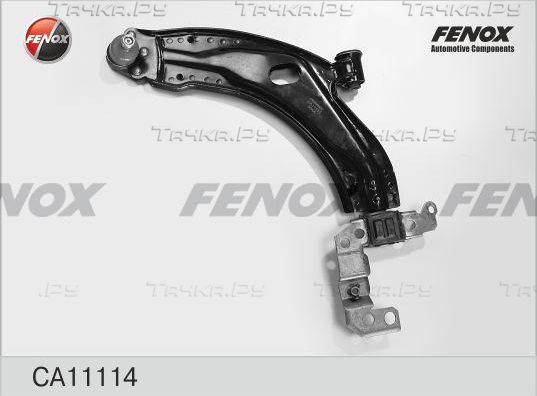 Поперечный рычаг передней подвески Fenox левый для Fiat Albea 1996-2009. Артикул CA11114