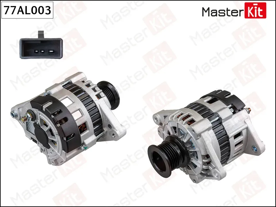 Генератор DAEWOO NEXIA/ESPERO 85A (Master KIT) Master KIT. Артикул 77AL003