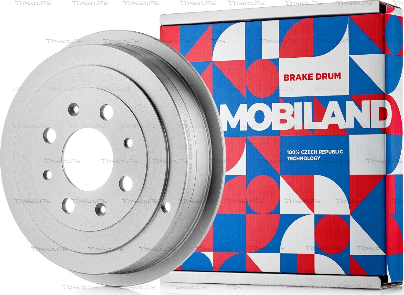 Тормозной барабан Mobiland задний для Opel Corsa D 2006-2014. Артикул 414000232