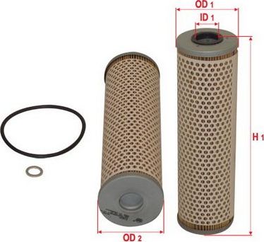 Масляный фильтр Sakura. Артикул O-2630