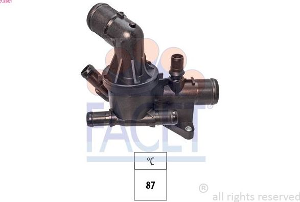 Термостат Facet Made in Italy - OE Equivalent. Артикул 7.8951
