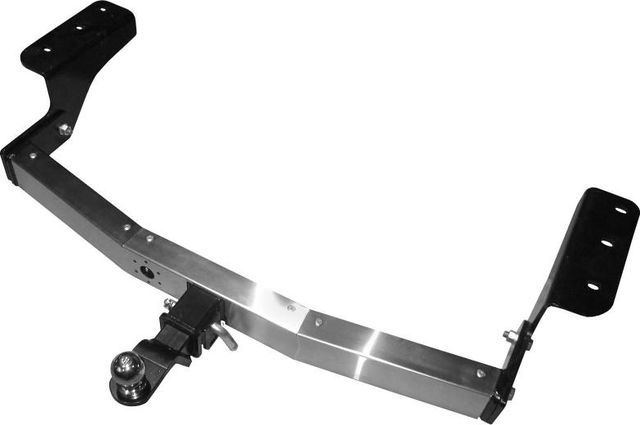 Фаркоп PT Group c накладкой из нержавейки для Toyota RAV4 IV 2013-2019. Американский квадрат. Артикул LNX-20-991124.00 (LNX991101) 