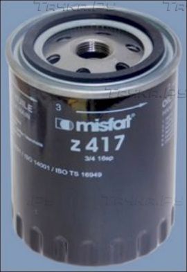 Масляный фильтр MISFAT для SEAT Toledo I 1996-1999. Артикул Z417