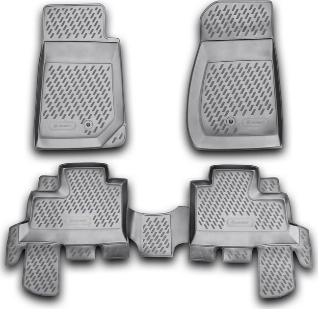 Коврики Element для салона Jeep Wrangler 4-дв. (JK) 2007-2018. Артикул CARJEP00007