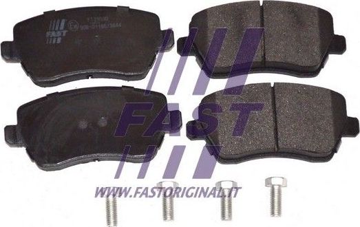 Тормозные колодки Fast передние для Renault Logan II 2007-2026. Артикул FT29530
