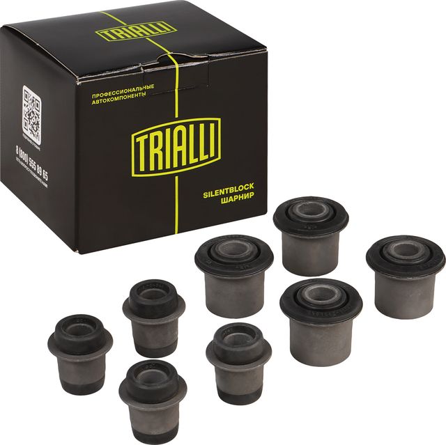 Сайлентблок переднего рычага подвески Trialli (резина/металл). Артикул SB 0161