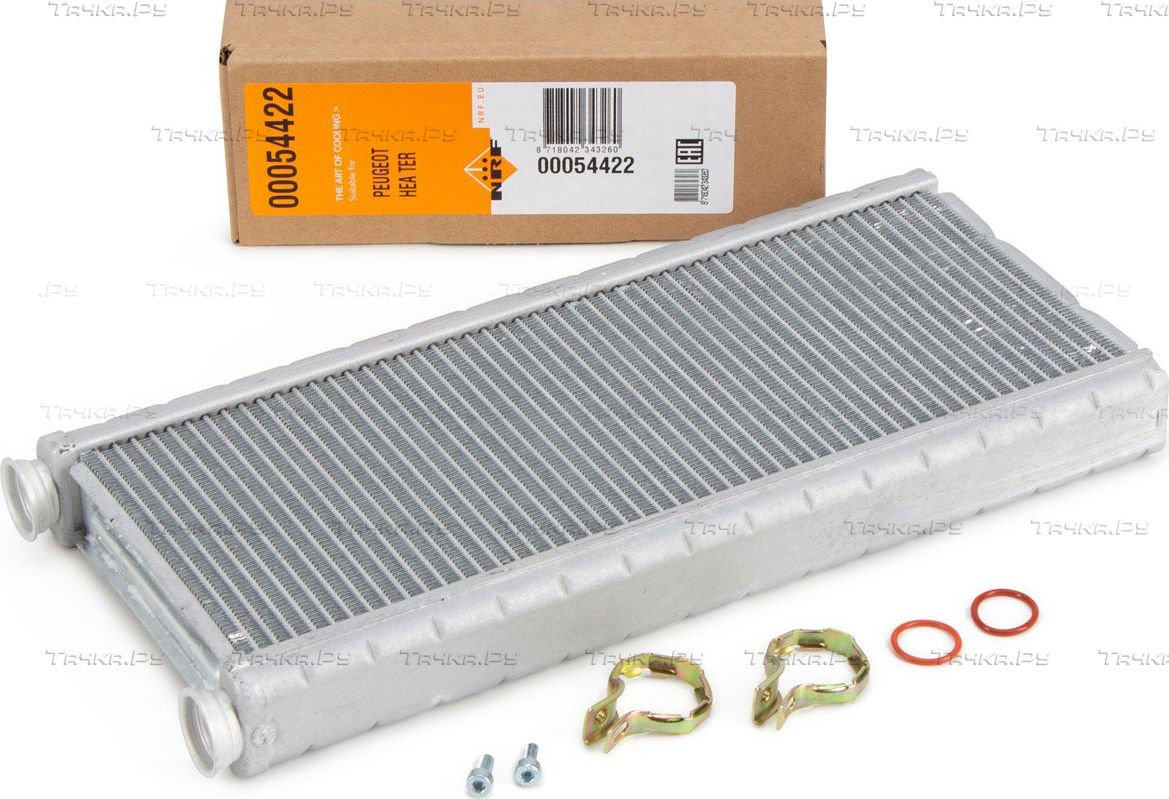 Радиатор отопителя (печки) NRF EASY FIT для Citroen C4 II 2013-2026. Артикул 54422
