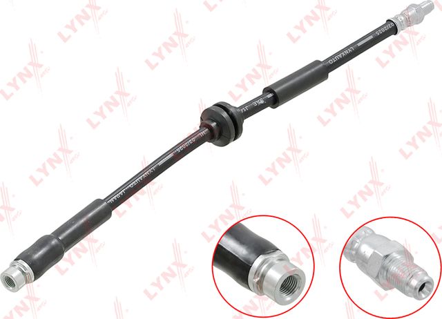 Тормозной шланг LYNXauto задний для Volvo S40 II 2004-2012. Артикул BL-3182