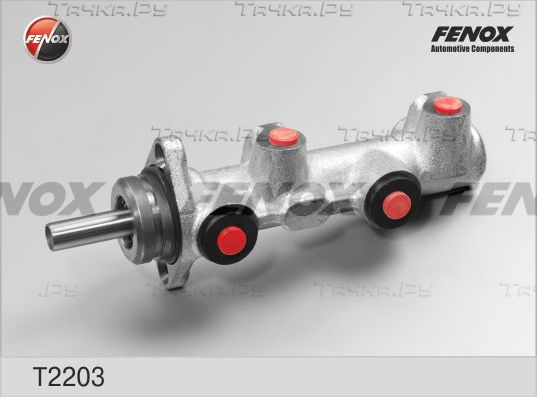 Тормозной цилиндр главный Fenox (Чугун) для Alfa Romeo 33 II 1990-1994. Артикул T2203