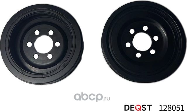 Шкив коленчатого вала BMW 3 (F30, F35) Седан 10,11- 320 (Deqst). Артикул 128051