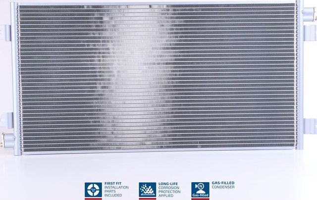 Радиатор кондиционера (конденсатор) Nissens (алюминий) для Renault Master II 2003-2010. Артикул 94659