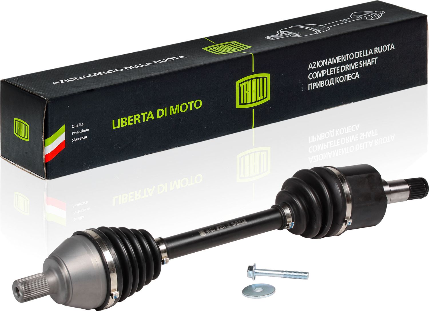 Полуось (привод в сборе, приводной вал) Trialli. Артикул AR 1013