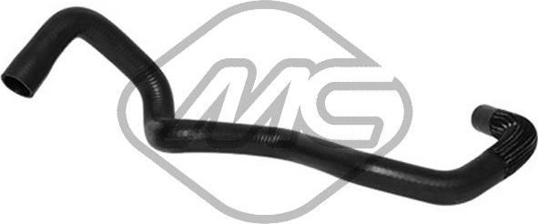 Патрубок радиатора (системы охлаждения) Metalcaucho. Артикул 07306