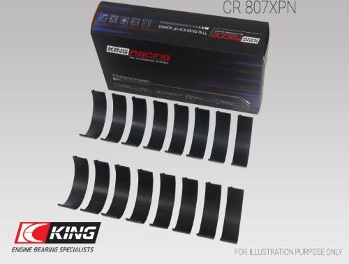 Вкладыши шатунные King. Артикул CR 807XPN