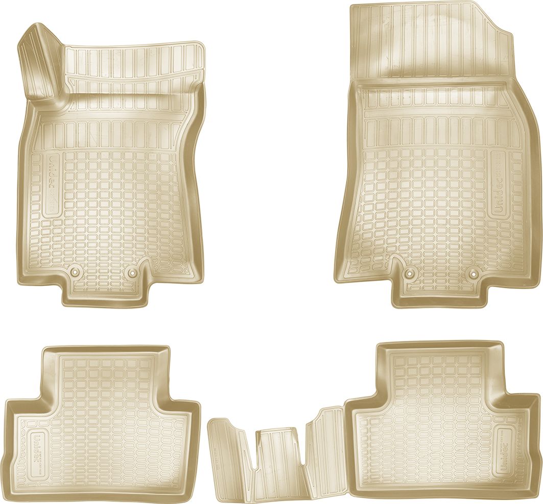 Коврики Норпласт для салона Nissan Qashqai II J11 Российская сборка 2015-2026 Бежевые. Артикул NPA11-C61-608-B