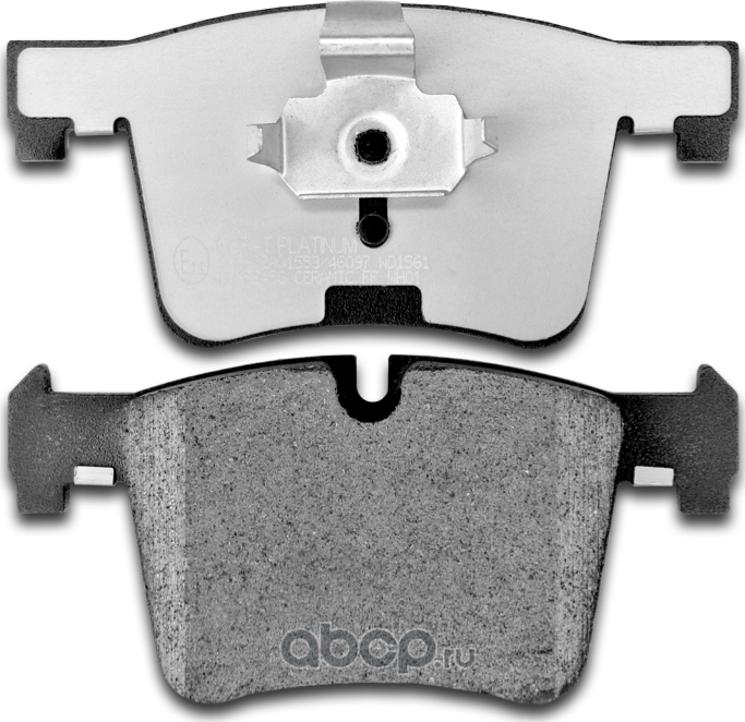 Тормозные колодки Gerat BP-F245C (передние) Ceramic Gerat. Артикул BPF245C