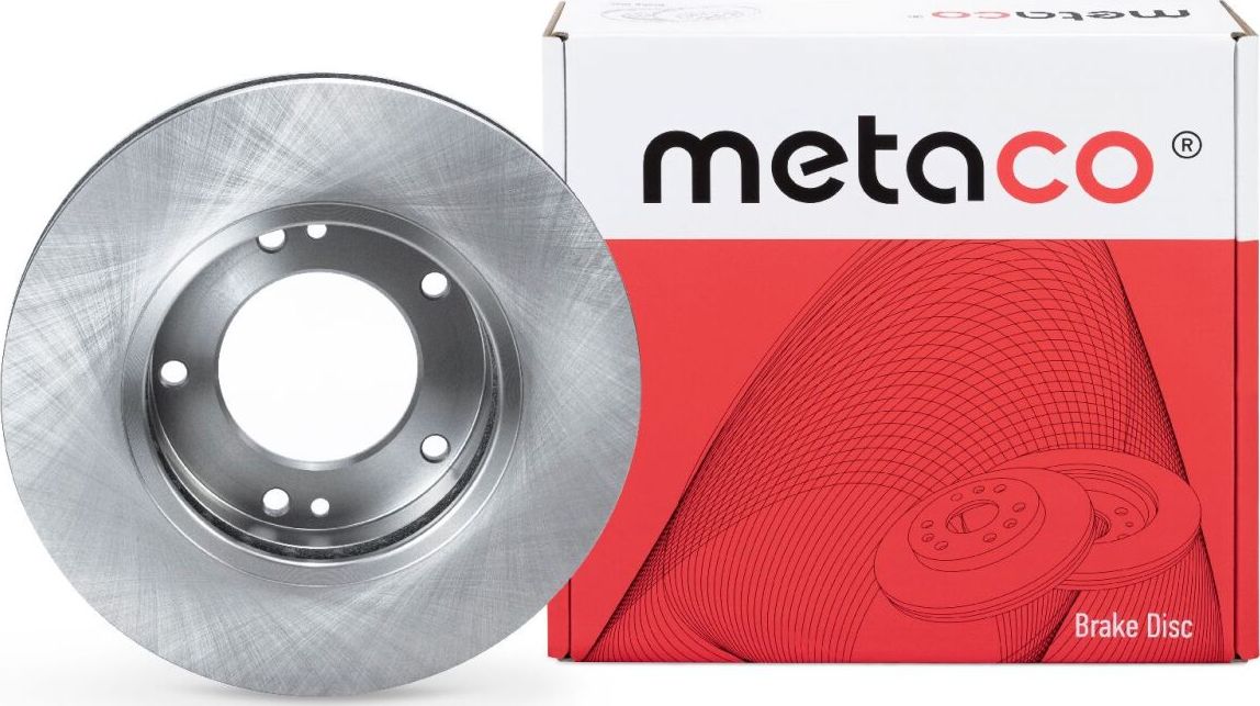Диск тормозной передний вентилируемый (Metaco). Артикул 3050083