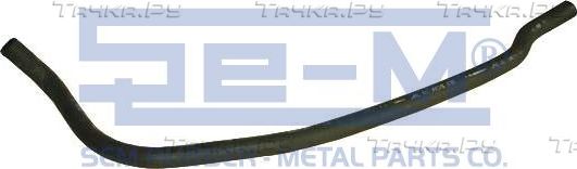 Патрубок радиатора (системы охлаждения) Sem Lastik для MAN TGA 2000-2026. Артикул 8409