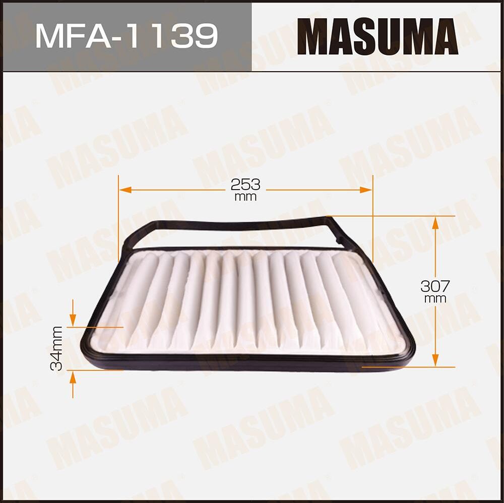 Воздушный фильтр Masuma. Артикул MFA-1139