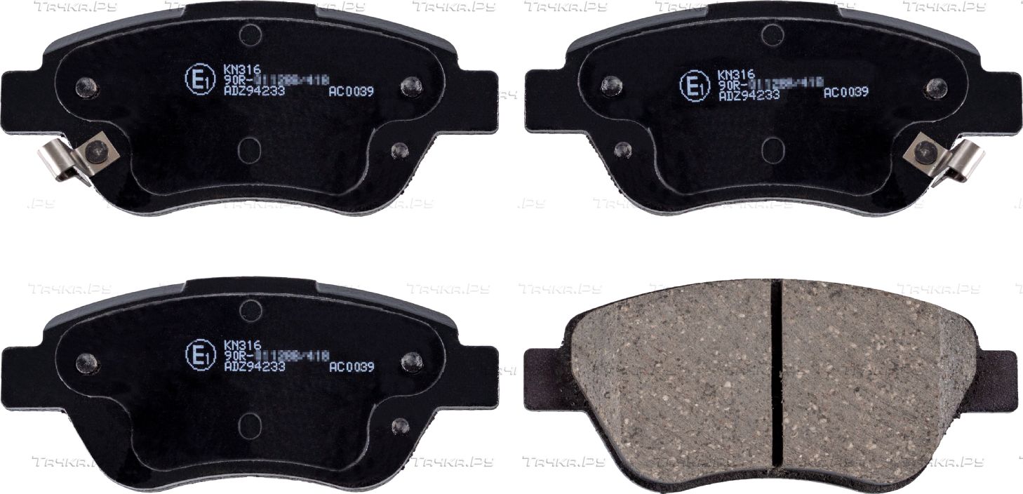 Тормозные колодки Blue Print. Артикул ADZ94233
