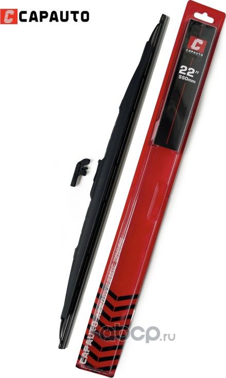 ЩЕТКА СТЕКЛООЧИСТИТЕЛЯ 550MM КАРКАСНАЯ СО СПОЙЛЕРО (Capauto). Артикул SPOILER22
