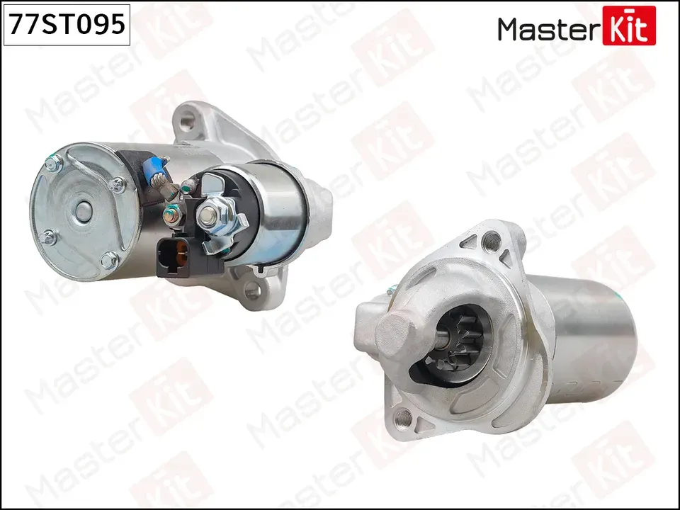 Стартер HYUNDAI SOLARIS, KIA RIO 17- 0.9кВт. (Master KIT) Master KIT. Артикул 77ST095