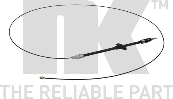 Трос ручника (тросик ручного тормоза) NK. Артикул 903395