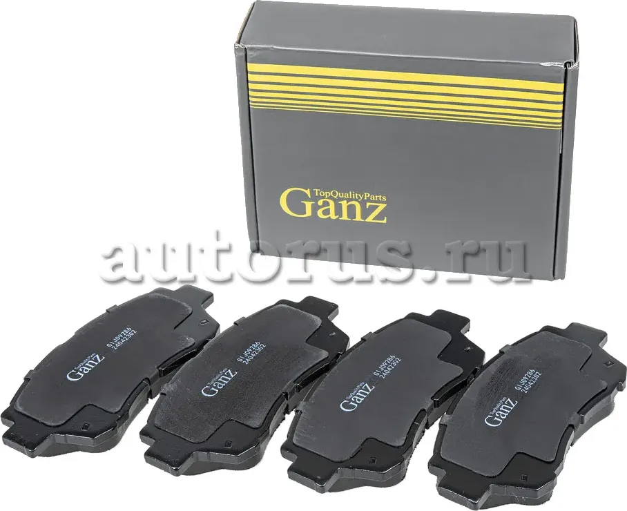 Колодки передние LEXUS GS/300/430 93> GANZ GIJ09286 Ganz. Артикул GIJ09286
