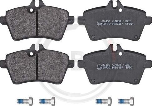 Тормозные колодки ABS. Артикул 37456