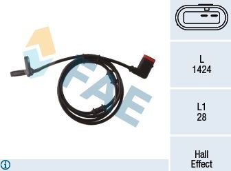 Датчик ABS FAE задний для Mercedes-Benz E-Класс III (W211, S211) 2002-2009. Артикул 78291