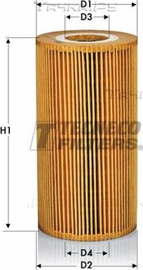 Масляный фильтр  Tecneco Filters для BMW 7 III (E38) 1996-2001. Артикул OL0216E