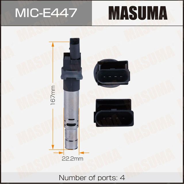 Катушка зажигания Masuma. Артикул MIC-E447