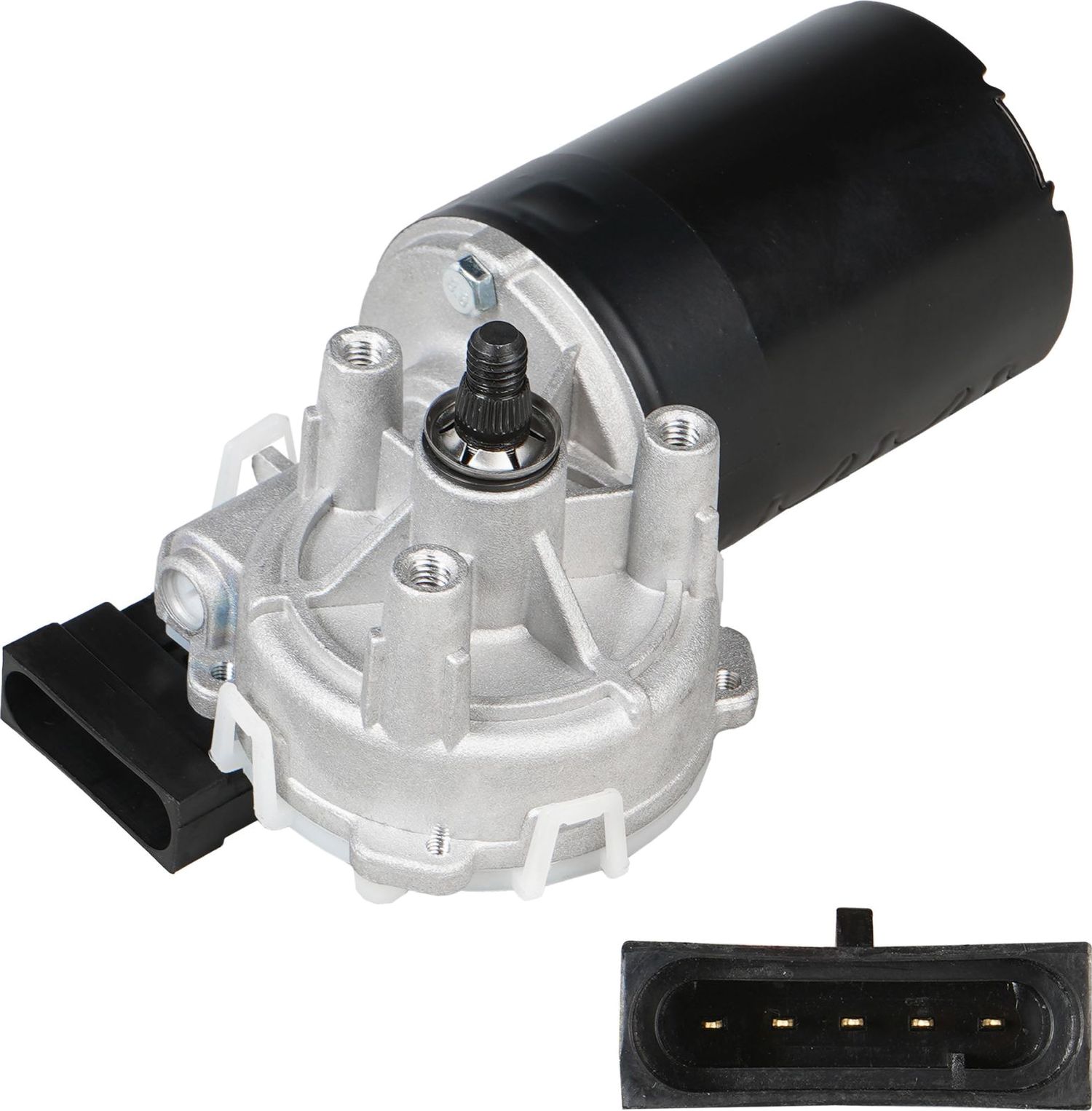 Мотор стеклоочистителя (моторчик дворников) StartVOLT передний для Fiat Doblo II 2010-2026. Артикул VWF 1009