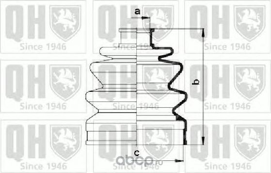Пыльник шруса наружний левый (QH) QH. Артикул QJB765