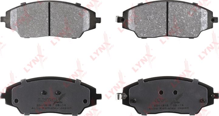 Тормозные колодки LYNXauto. Артикул BD-1818