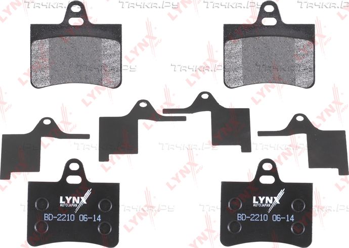 Тормозные колодки LYNXauto. Артикул BD-2210