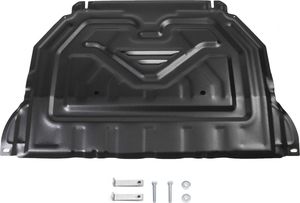 Защита АвтоБРОНЯ для картера и КПП Mitsubishi Outlander III 2012-2025. Артикул 111.04036.1