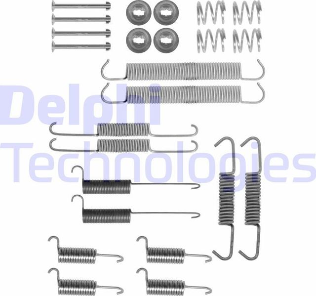 ЗАЖИМ ТОРМОЗНЫХ КОЛОДОК Delphi. Артикул LY1136