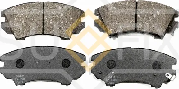 Колодки тормозные передние (Sufix). Артикул SX1089