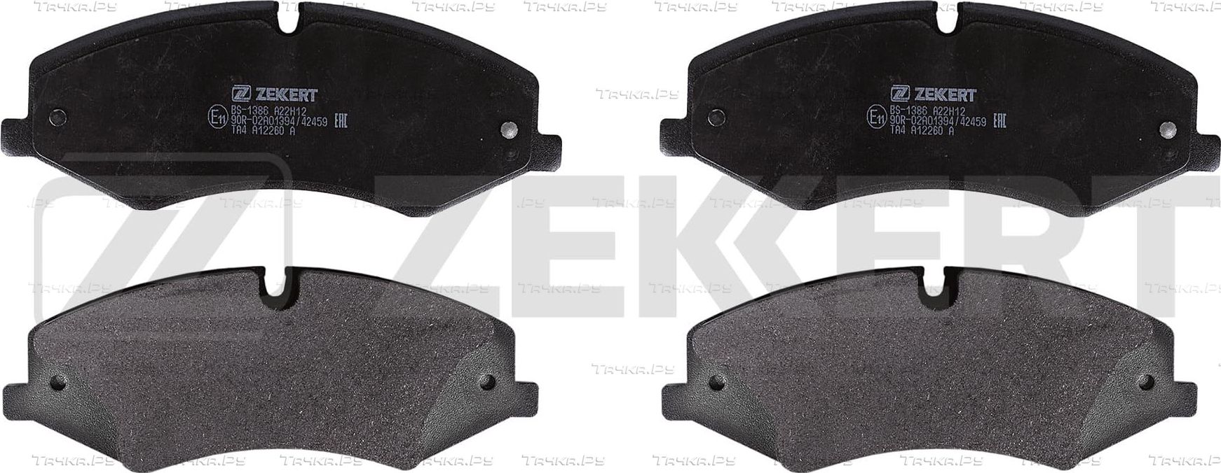 Тормозные колодки Zekkert передние для Land Rover Range Rover III 2006-2012. Артикул BS-1386