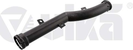 Патрубок радиатора (системы охлаждения) Vika (полимерный материал). Артикул 19748901