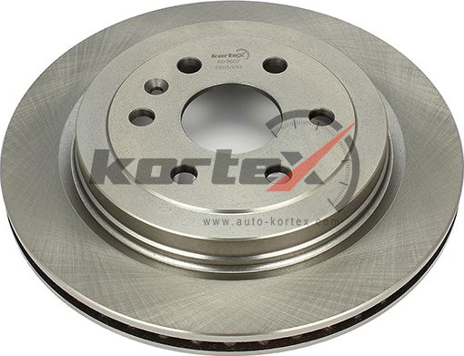 Диск тормозной задн. (Kortex). Артикул KD0607