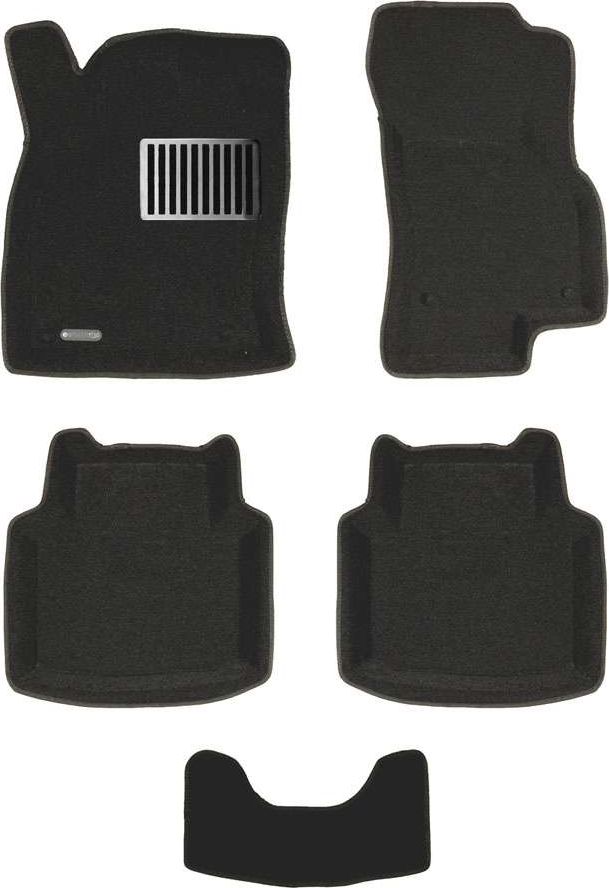 Коврики текстильные Euromat 3D Lux для салона Volkswagen Passat B8 2016-2026. Артикул EM3D-005401