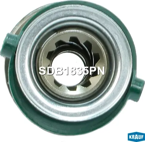 SDB1835PN_бендикс стартера !10z CR D28 L50 10шл./ MB W169/W245/Vaneo 1.6CDi-2.0C Krauf. Артикул SDB1835PN