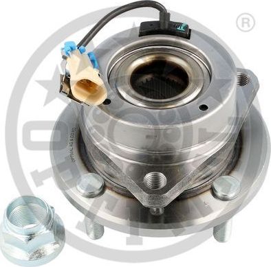 Ступица колеса с интегрированным подшипником Optimal передняя для Daewoo Evanda 2002-2005. Артикул 251772
